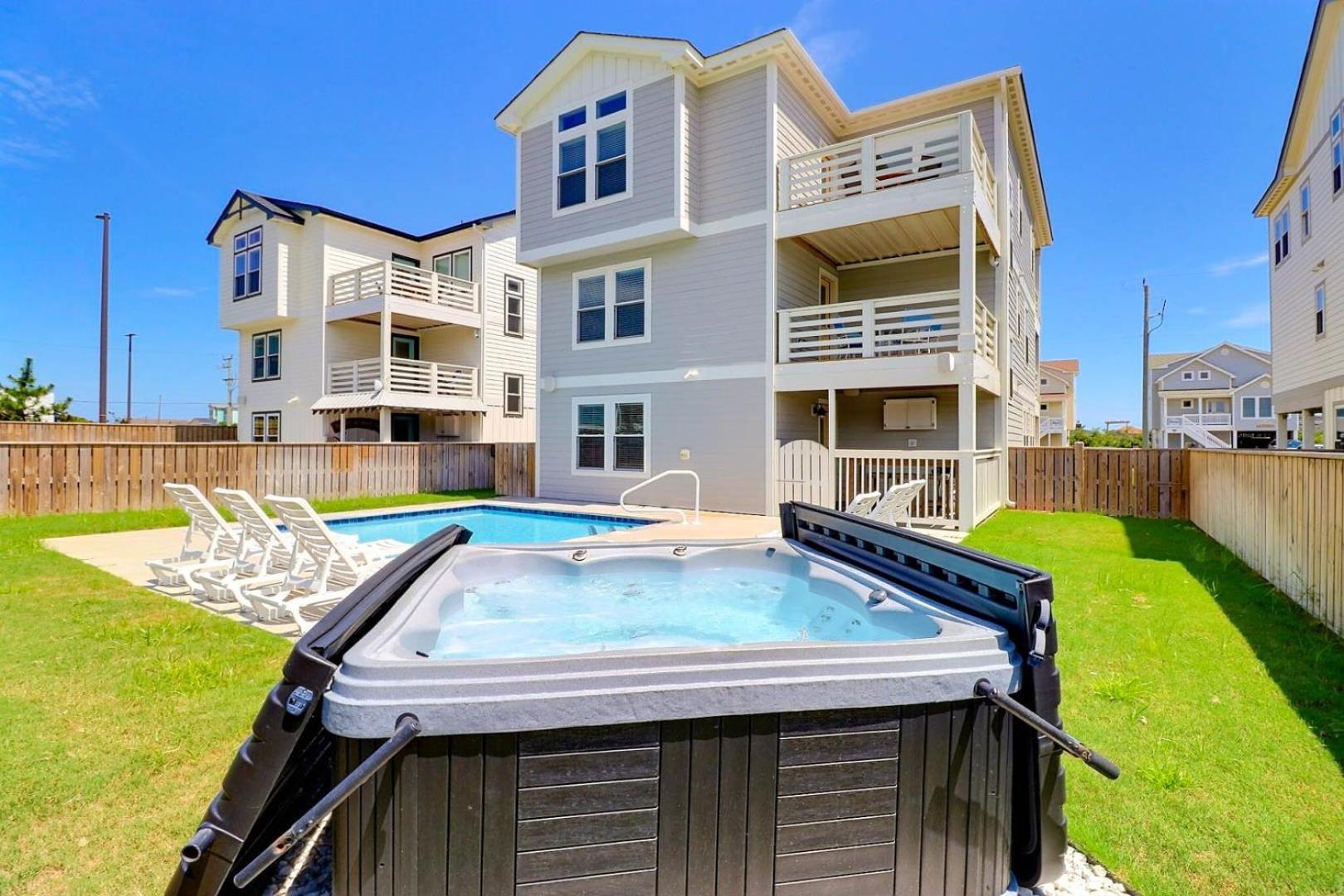 4058 Beach Haven 4 Min Walk To Beach Pool Kitty Hawk Exterior foto